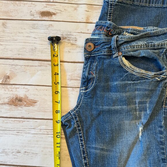 Hydraulic Metro Bootcut Jeans | Juniors 13/14 | Y2K Low Rise Retro Denim - Picture 7 of 8